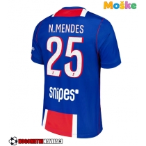 Moške Nogometnih dresov Paris Saint-Germain Nuno Mendes #25 Domači 2026-27 Kratki rokavi